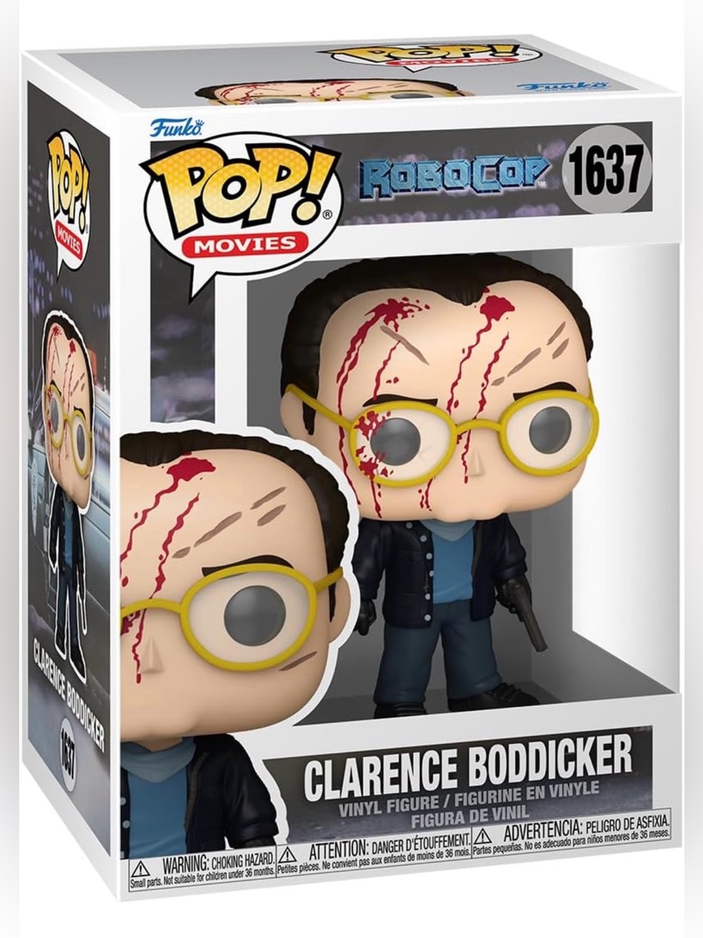 Funko Pop Movies #1637 Robocop Clarence Brand New